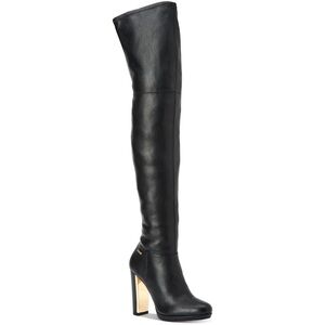 Black baddie Knee-High Boots